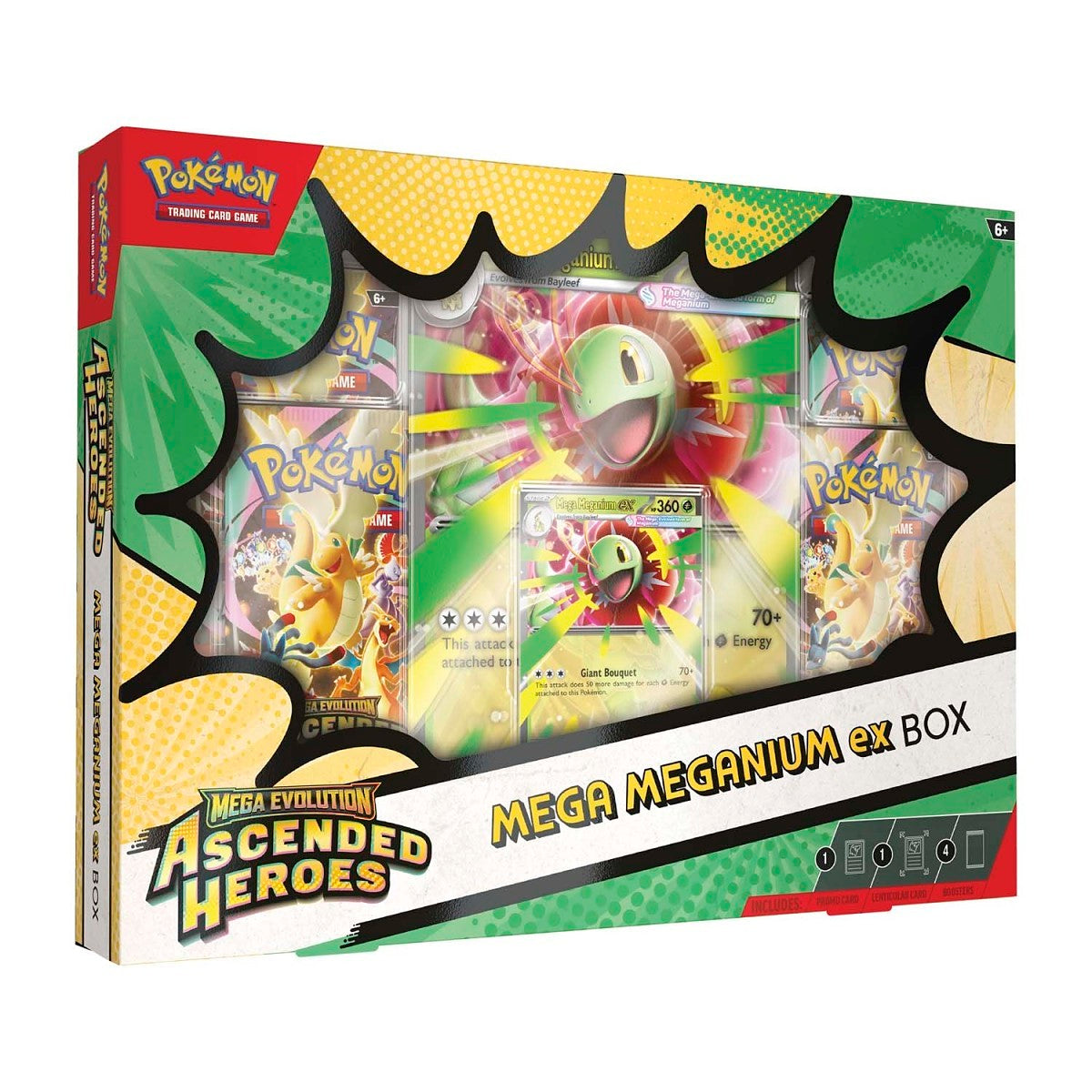 Pokemon Ascended Heroes Mega Meganium Ex Box